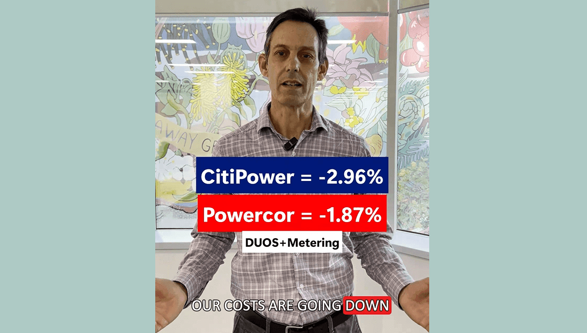 CitiPower and Powercor network costs dropping 2026-27