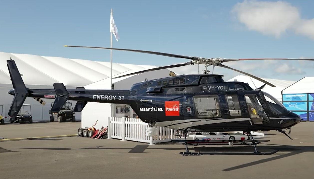 Helicopters using LiDAR scan powerlines in Horsham and the Wimmera